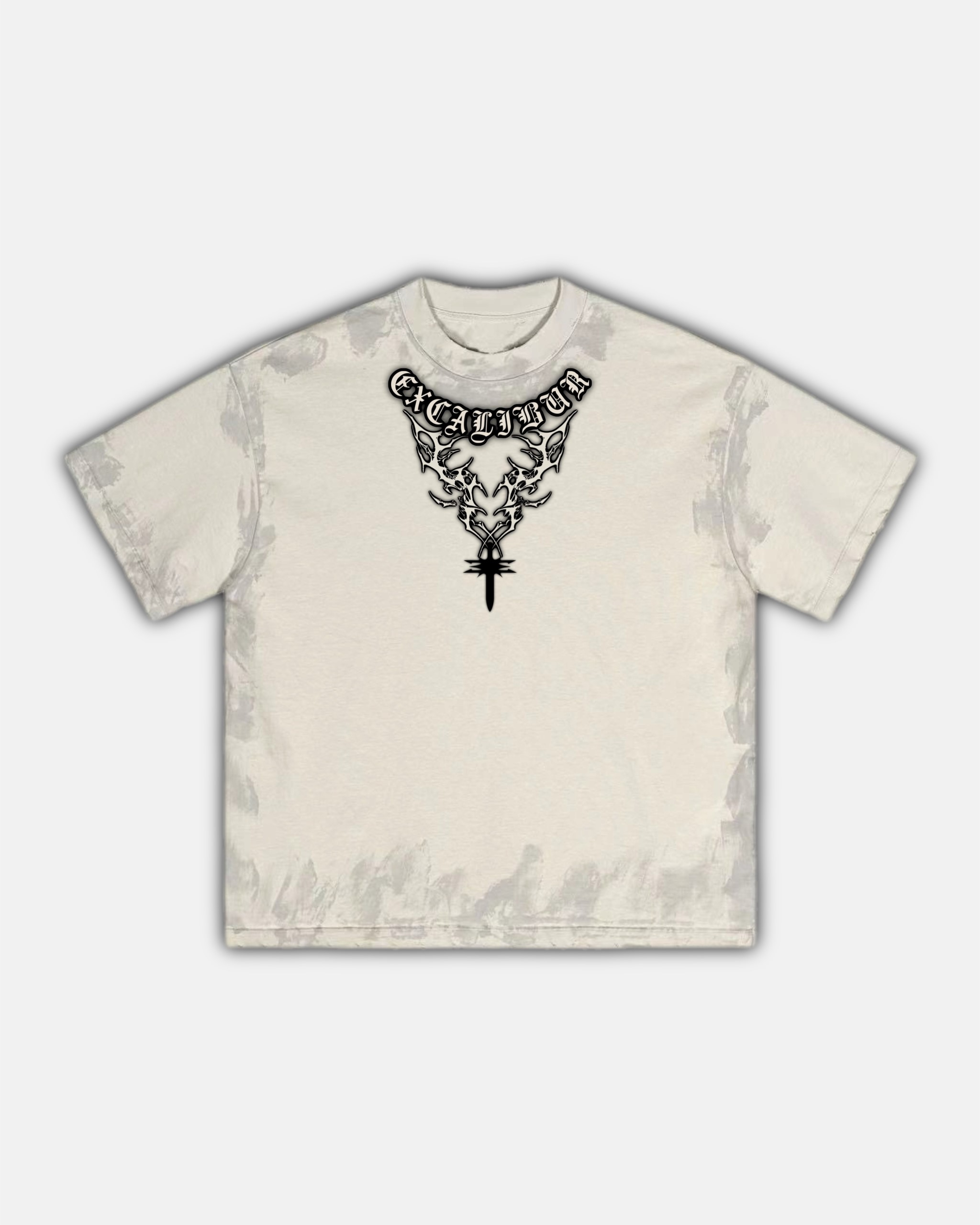 Emblem Neck T-Shirt