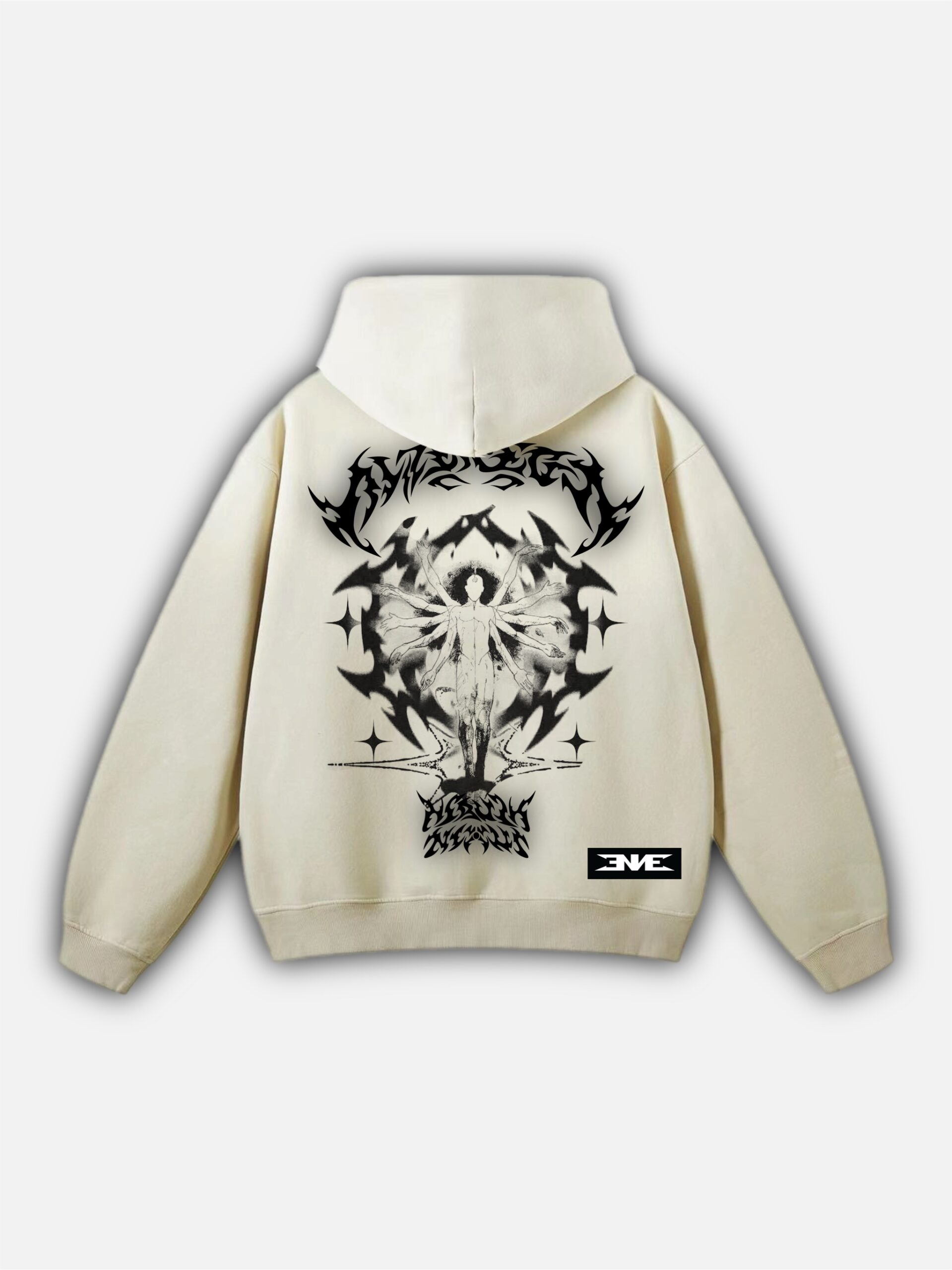 Vitruvio Hoodie - Color Lunar Cream - Imagen 2